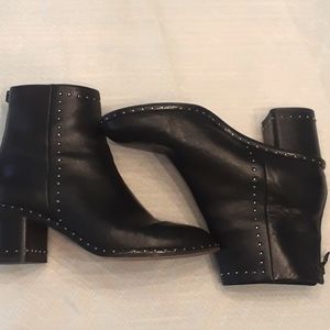 Rag & Bone studded leather boots